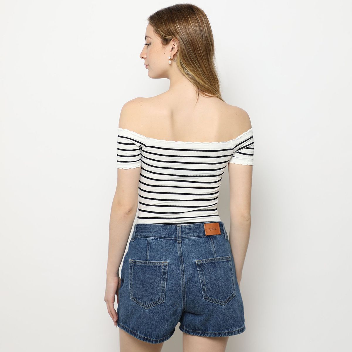 SYBILLA - Body Manga Corta Mujer Sybilla