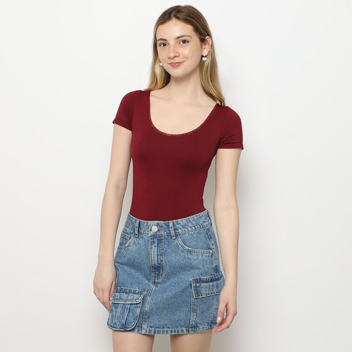 SYBILLA - Body Manga Corta Mujer Sybilla