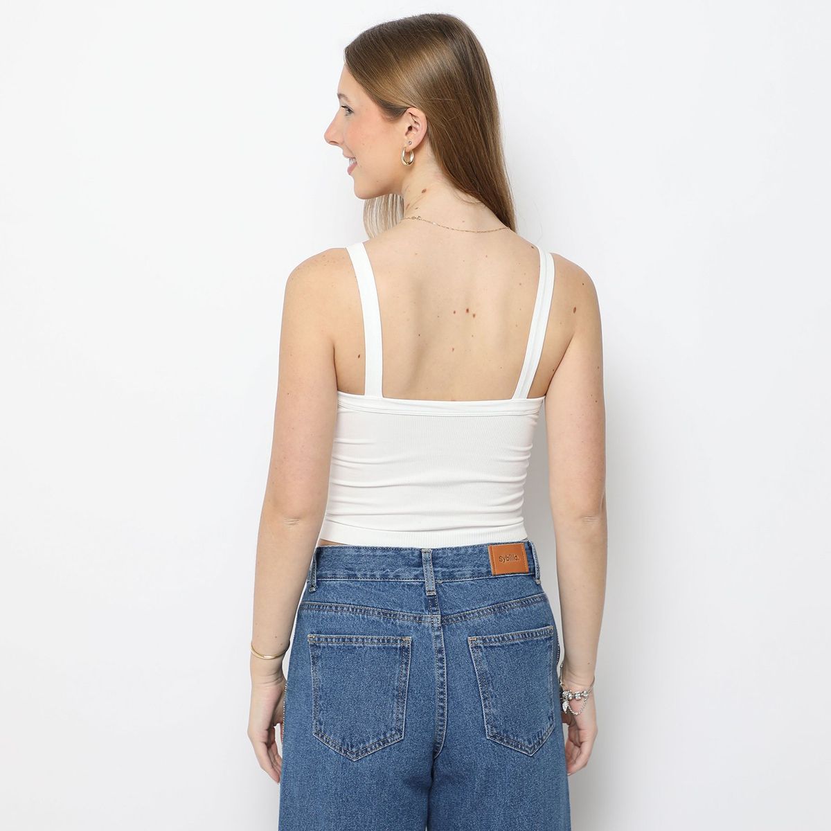 SYBILLA - Top Sin Mangas Mujer Sybilla