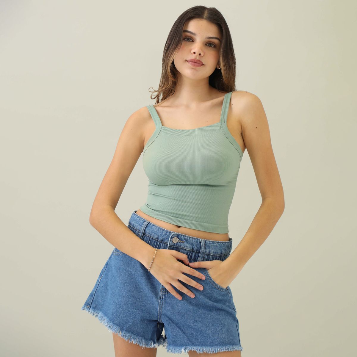 SYBILLA - Top Sin Mangas Mujer Sybilla