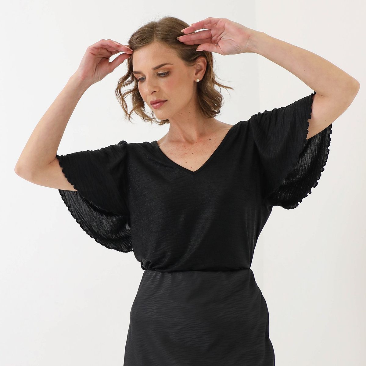 APOLOGY - Blusa Manga Corta Mujer Apology