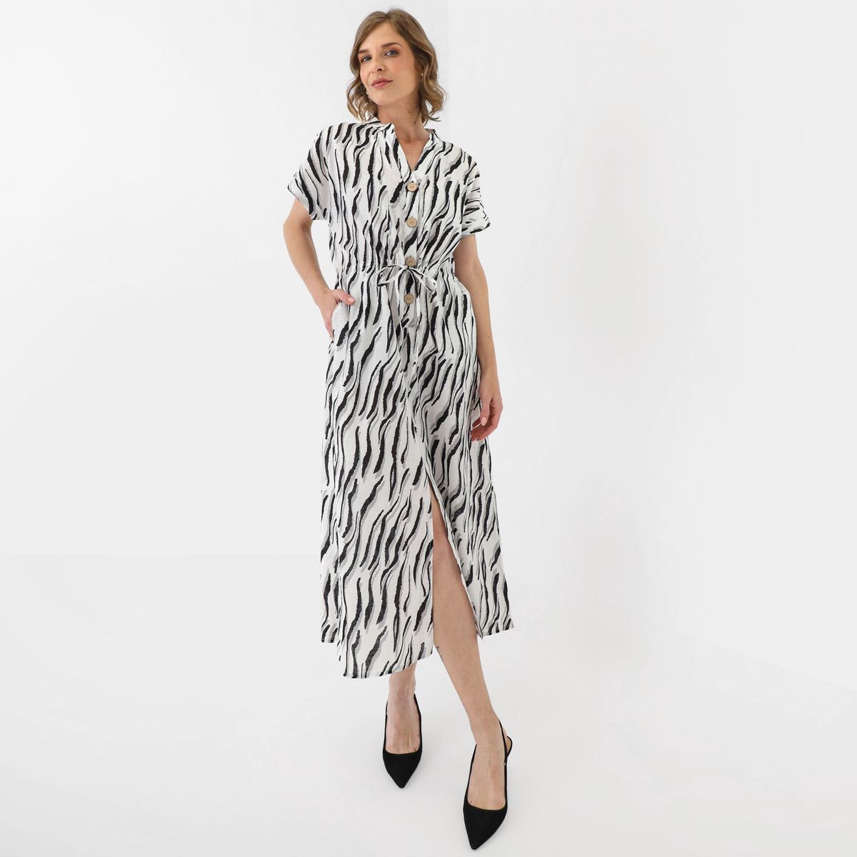 APOLOGY - Vestido Largo 100% Algodón Mujer Apology