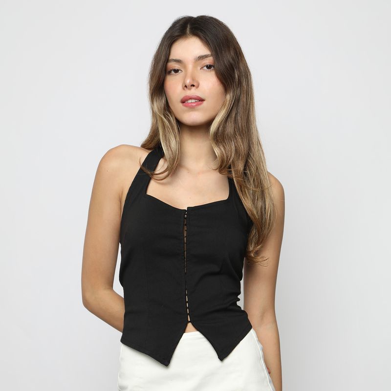 MOSSIMO - Top Sin Mangas Mujer Mossimo