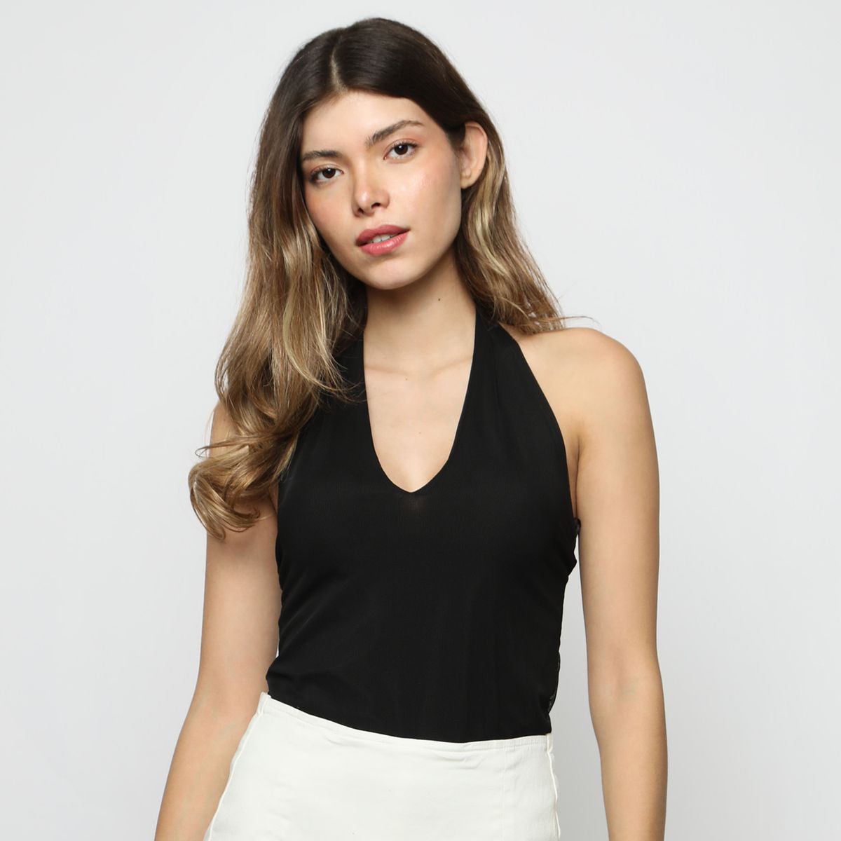 MOSSIMO - Body Sin Mangas Casual Mujer Mossimo