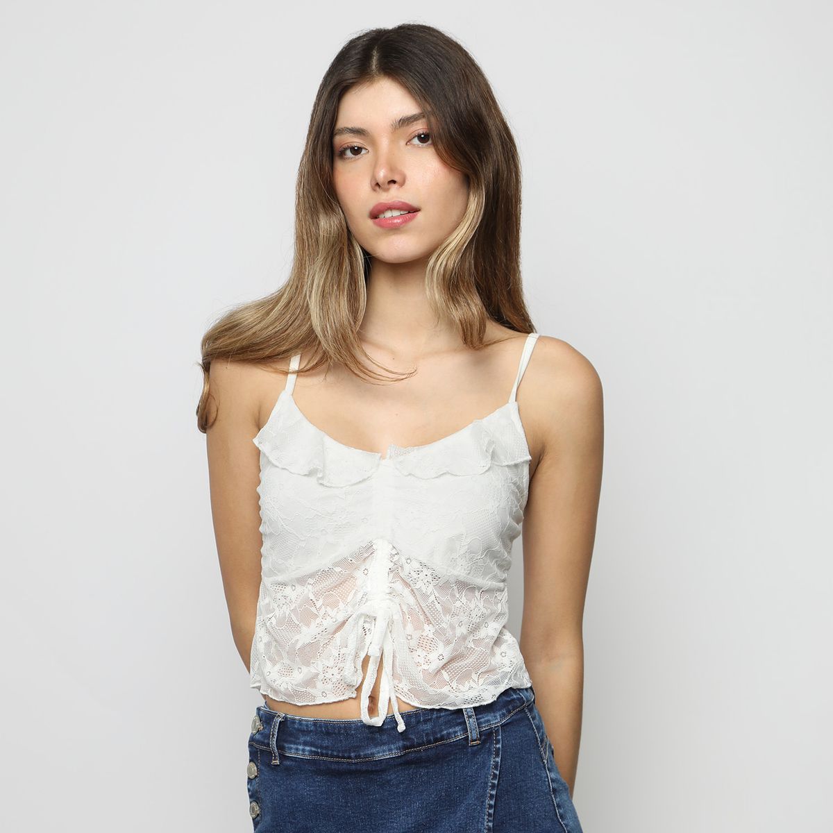 MOSSIMO - Top Sin Mangas Algodón Mujer Mossimo