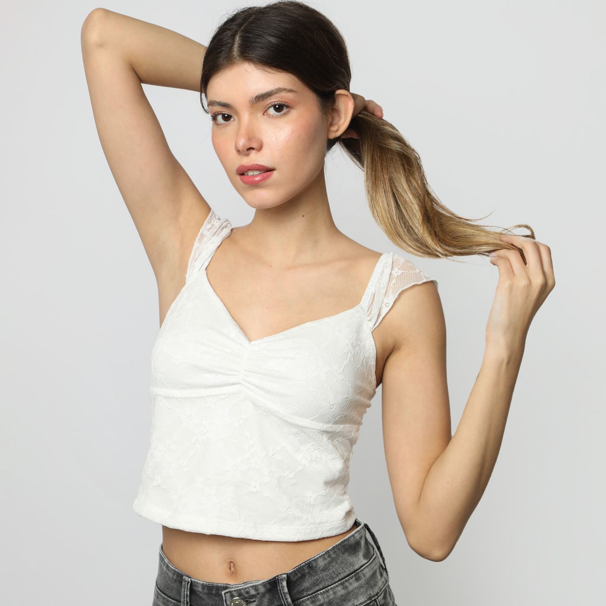 MOSSIMO - Top Sin Mangas Casual Mujer Mossimo