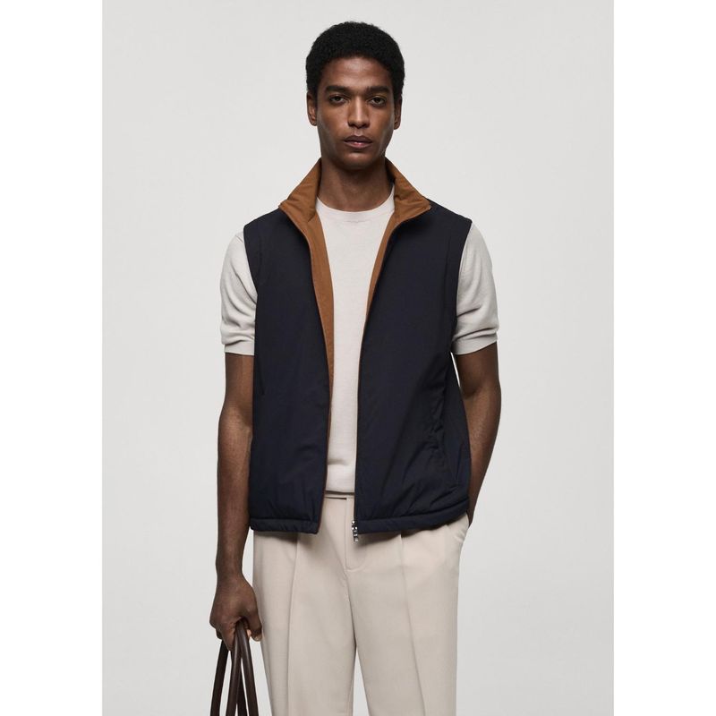 MANGO - Chaleco Hombre Mango