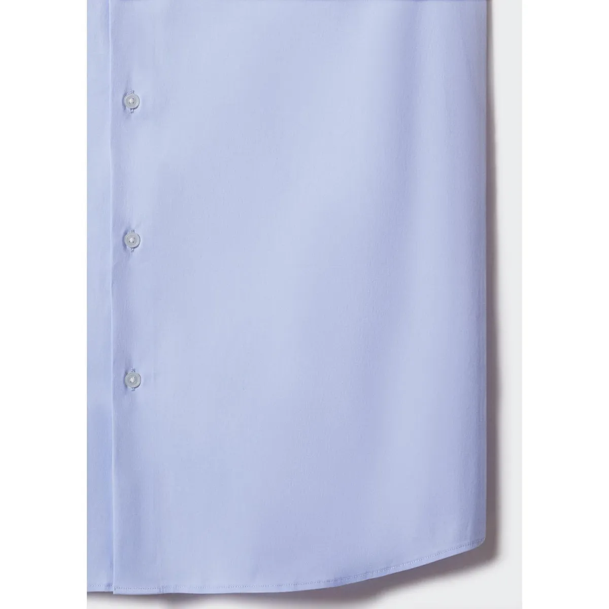 MANGO - Camisa Manga Larga 100% Algodón Hombre Mango 