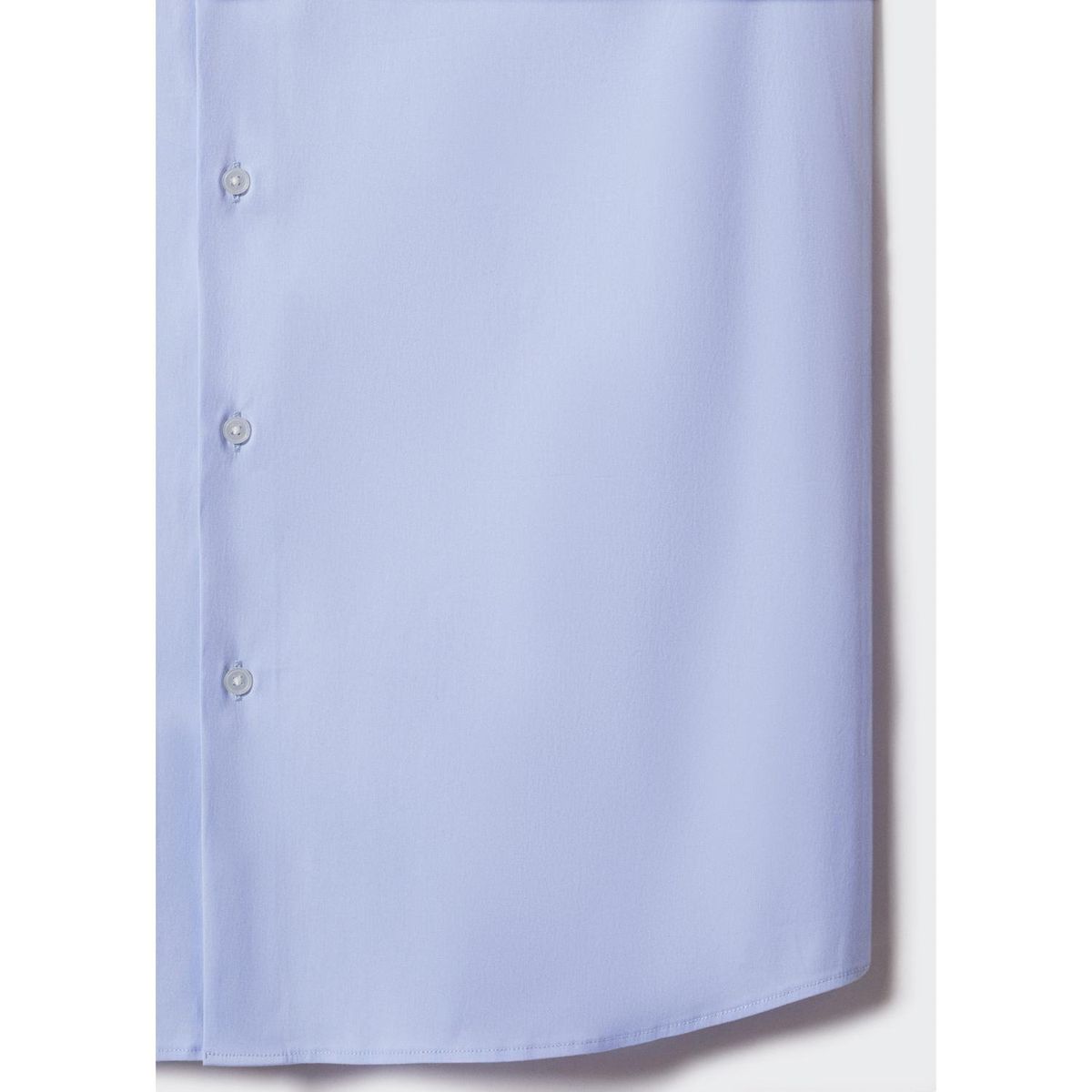 MANGO - Camisa Manga Larga 100% Algodón Hombre Mango 