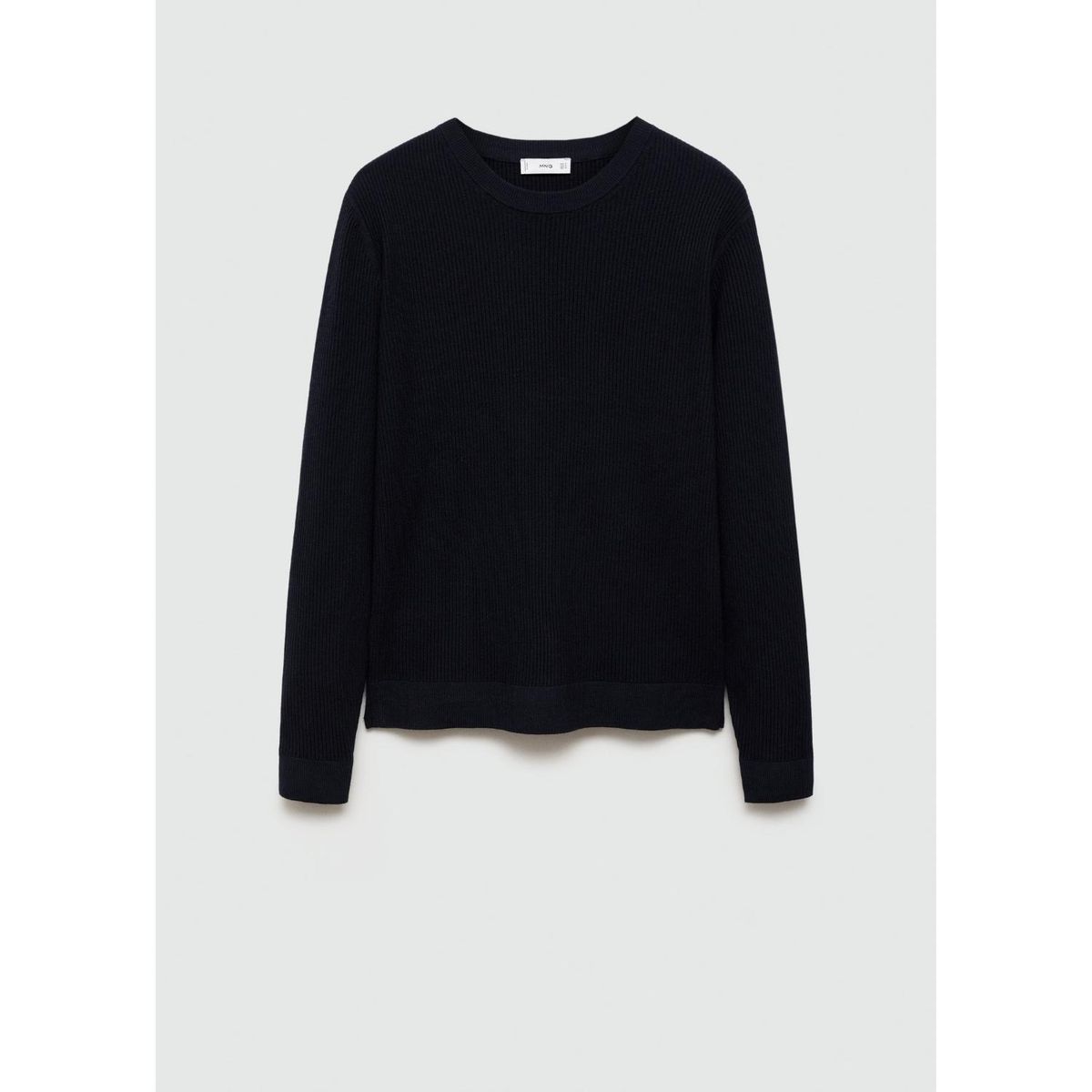 MANGO - Jersey Punto Algodón Canalé Hombre Mango 