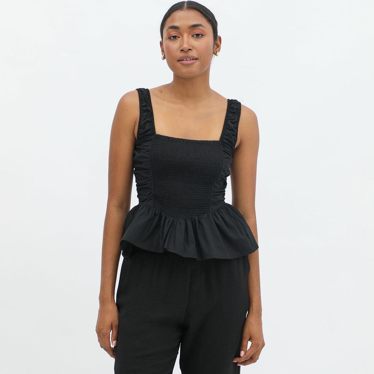 BASEMENT - Top Sin Mangas Algodón Mujer Basement