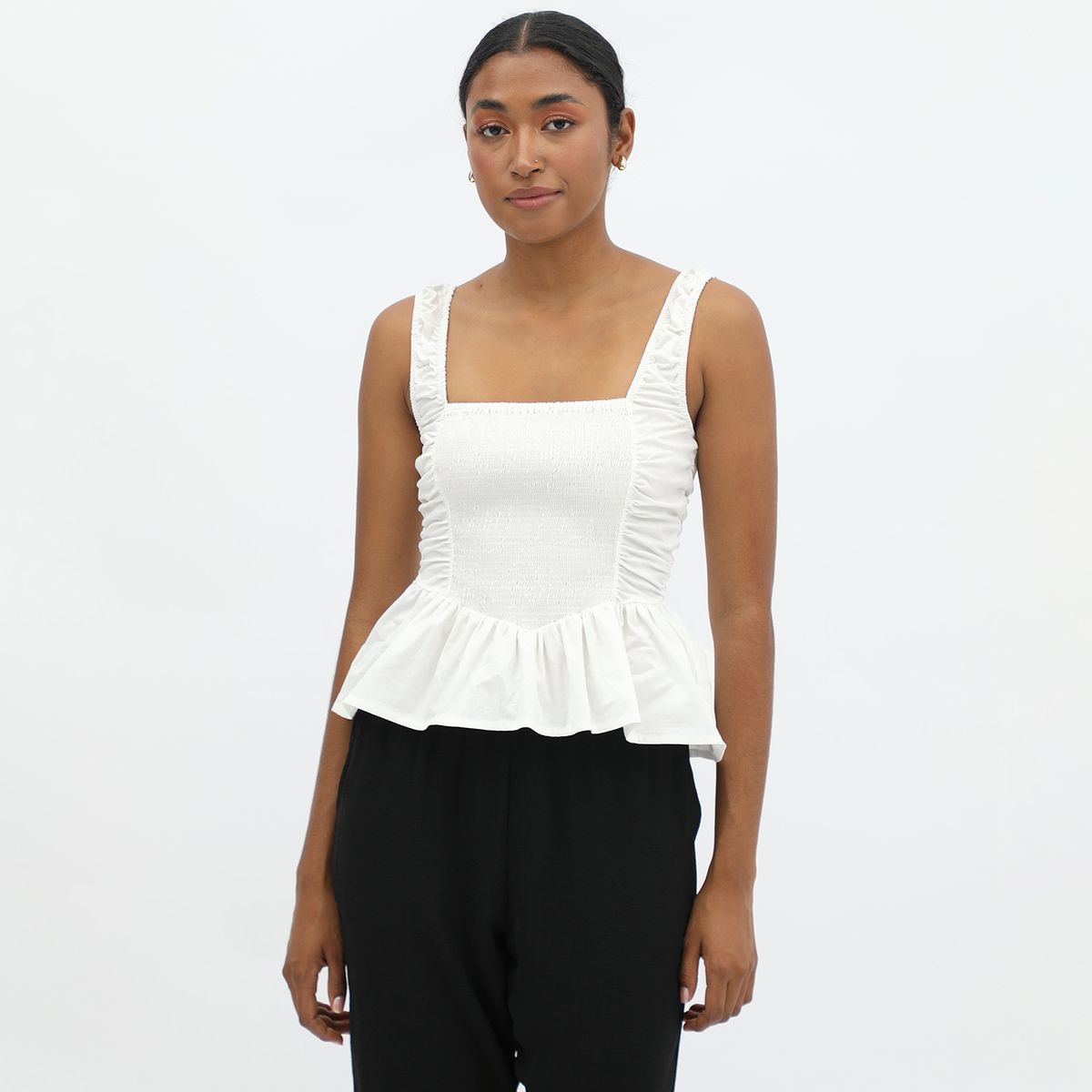 BASEMENT - Top Sin Mangas Algodón Mujer Basement