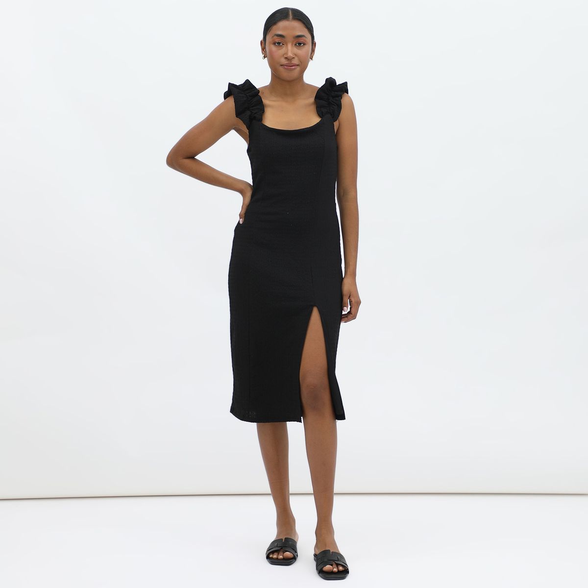 BASEMENT - Vestido Largo Mujer Basement