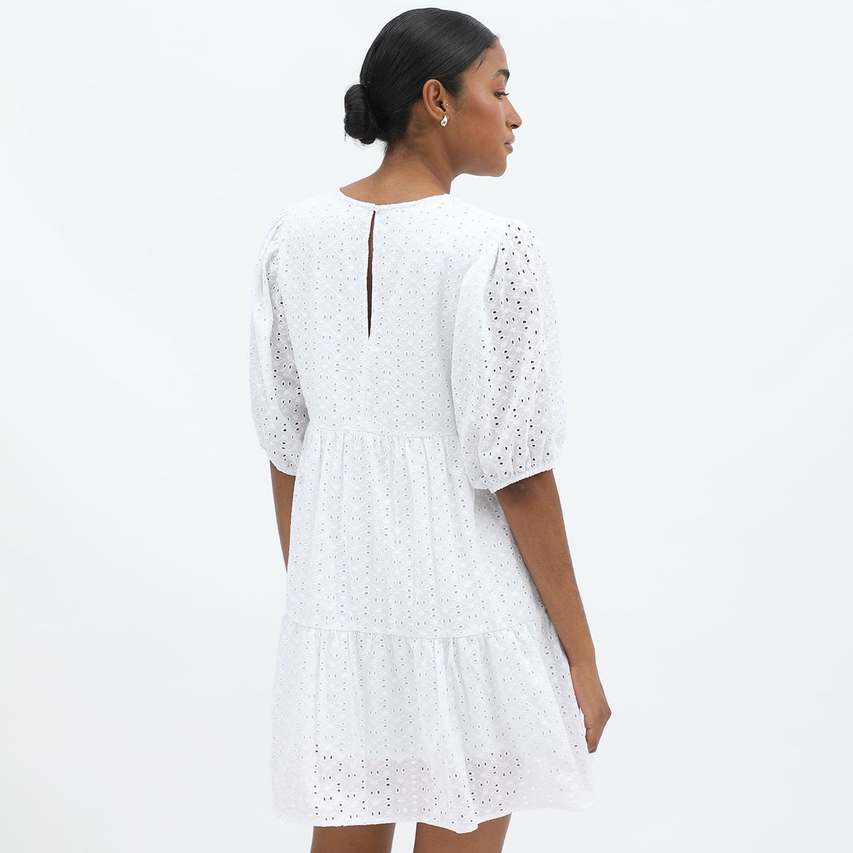 BASEMENT - Vestido Largo 100% Algodón Mujer Basement