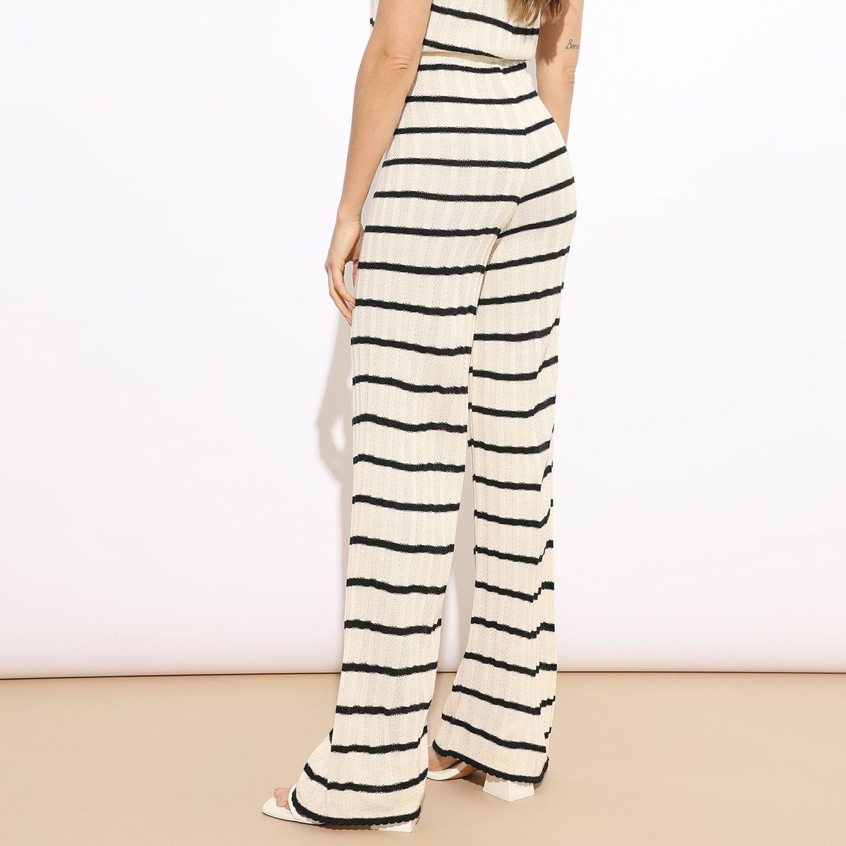 BASEMENT - Pantalón Straight Mujer Basement