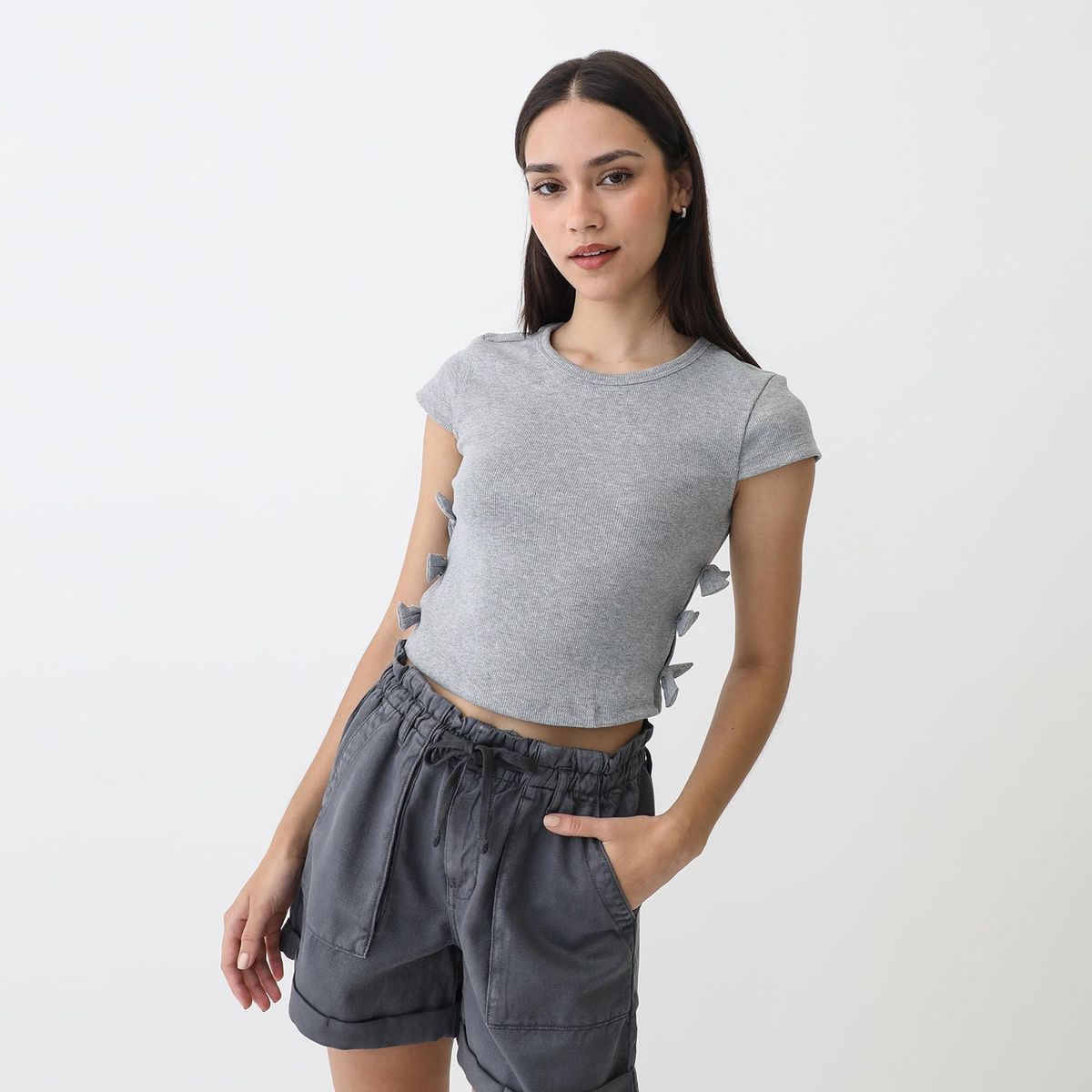 SYBILLA - Polo Manga Corta Algodón Mujer Sybilla