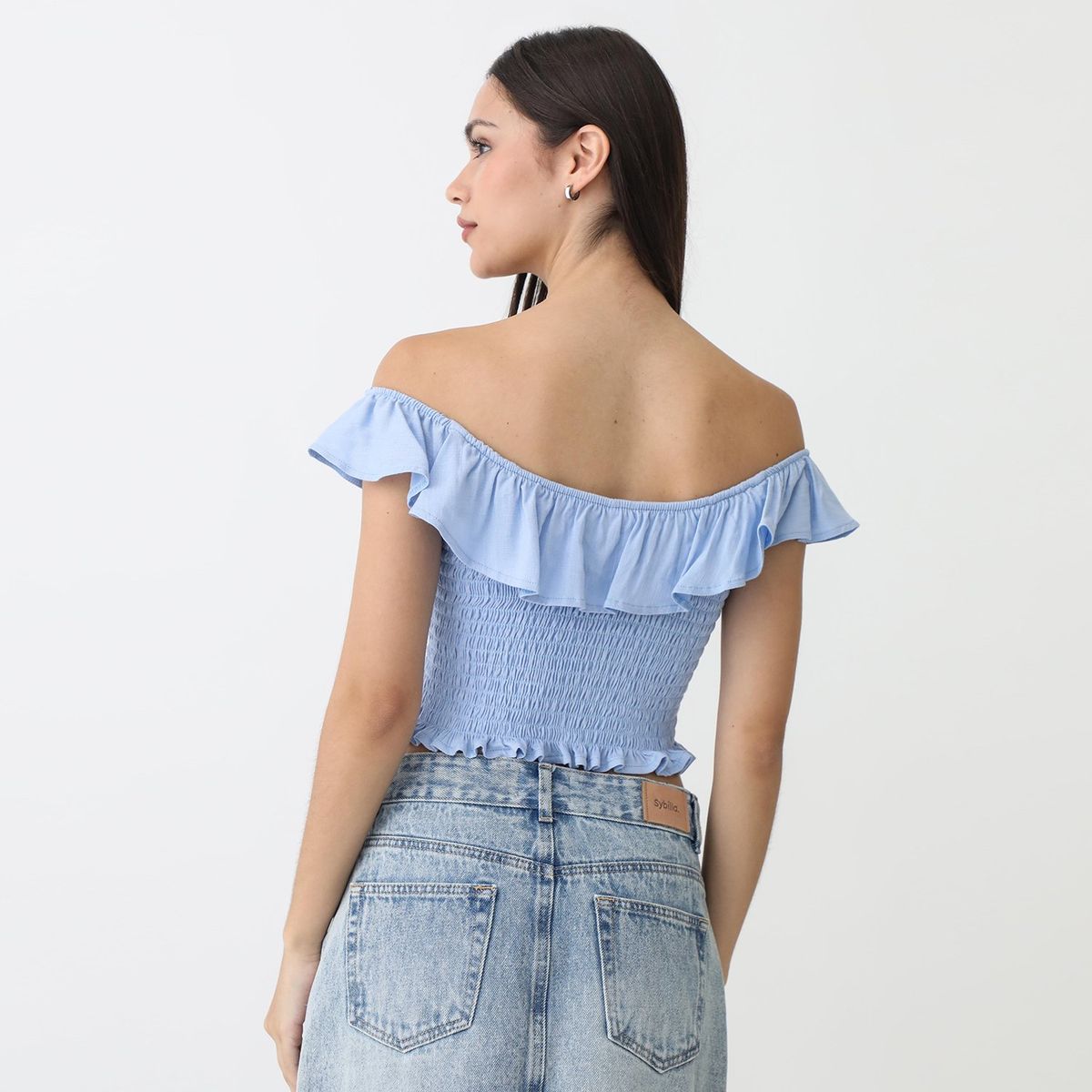 SYBILLA - Top Manga Corta Mujer Sybilla