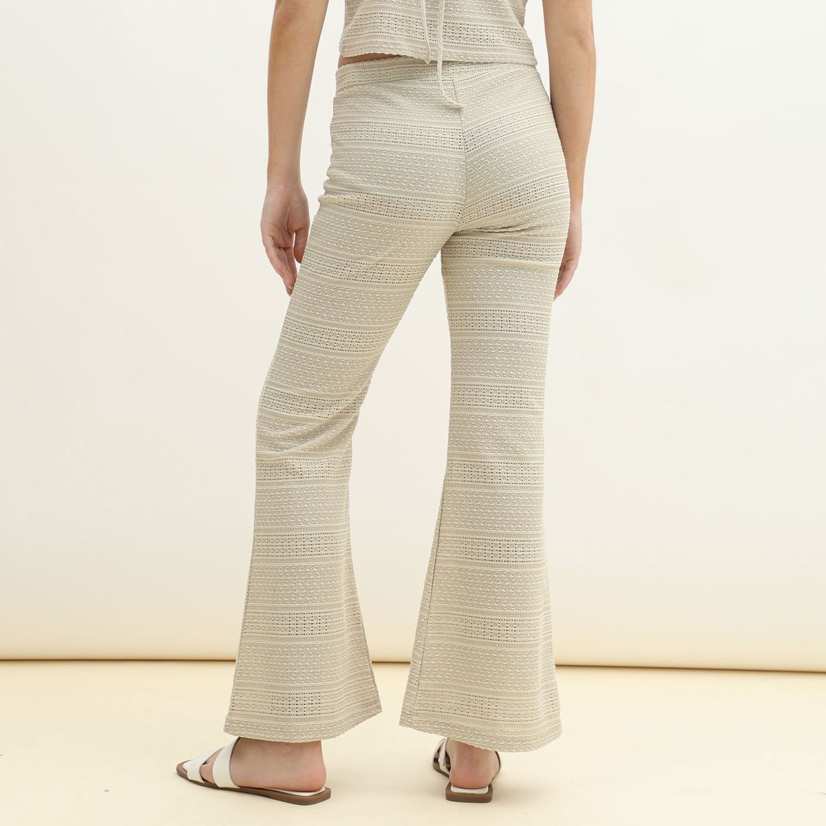 SYBILLA - Pantalón Palazzo Mujer Sybilla