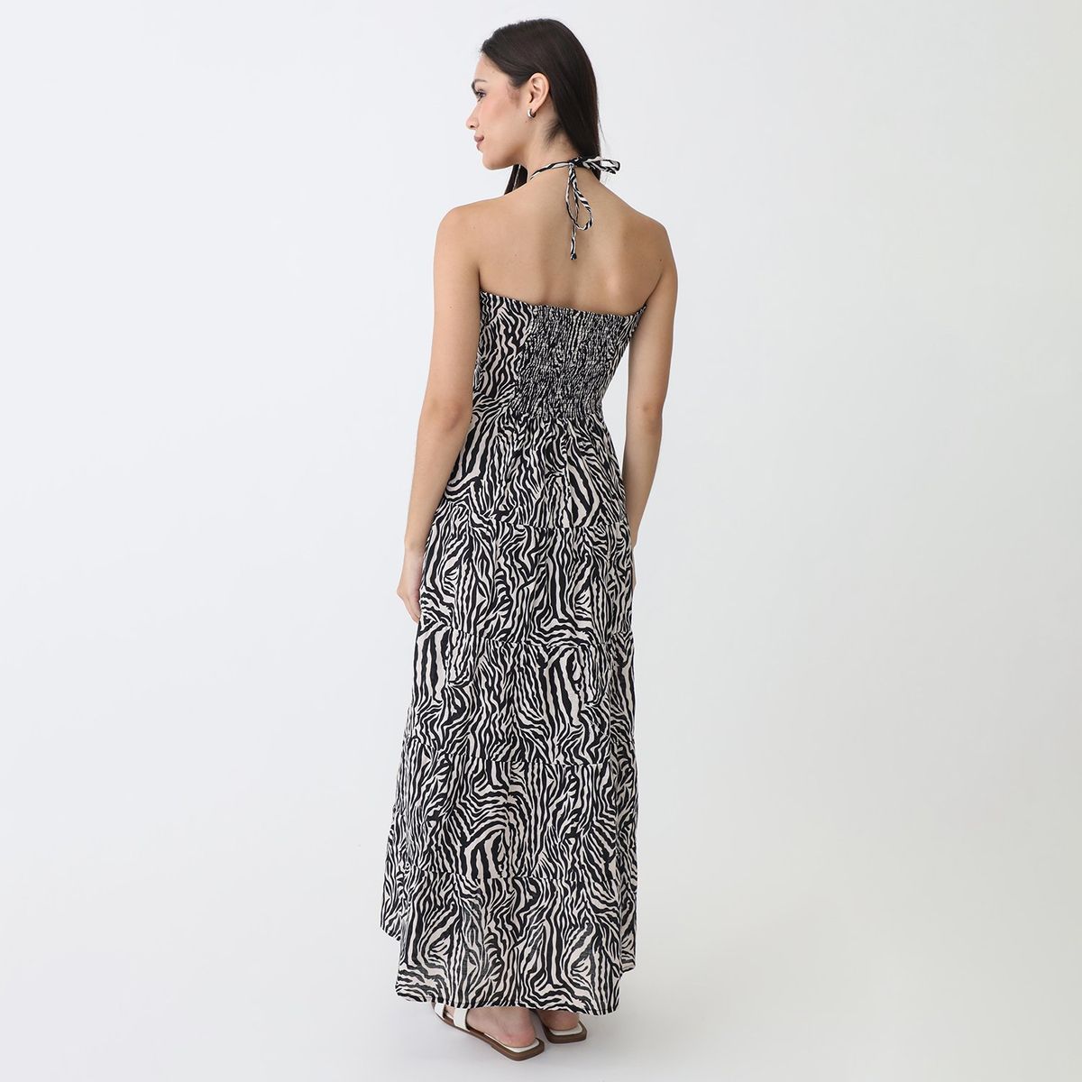 SYBILLA - Vestido Largo 100% Algodón Mujer Sybilla