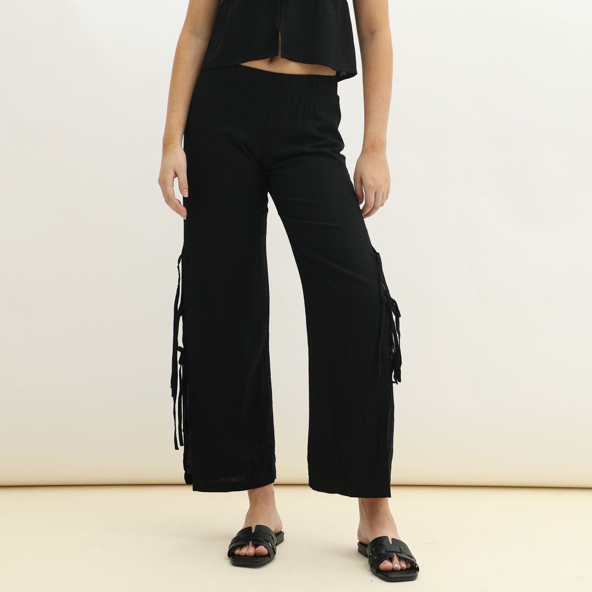 SYBILLA - Pantalón Straight Mujer Sybilla