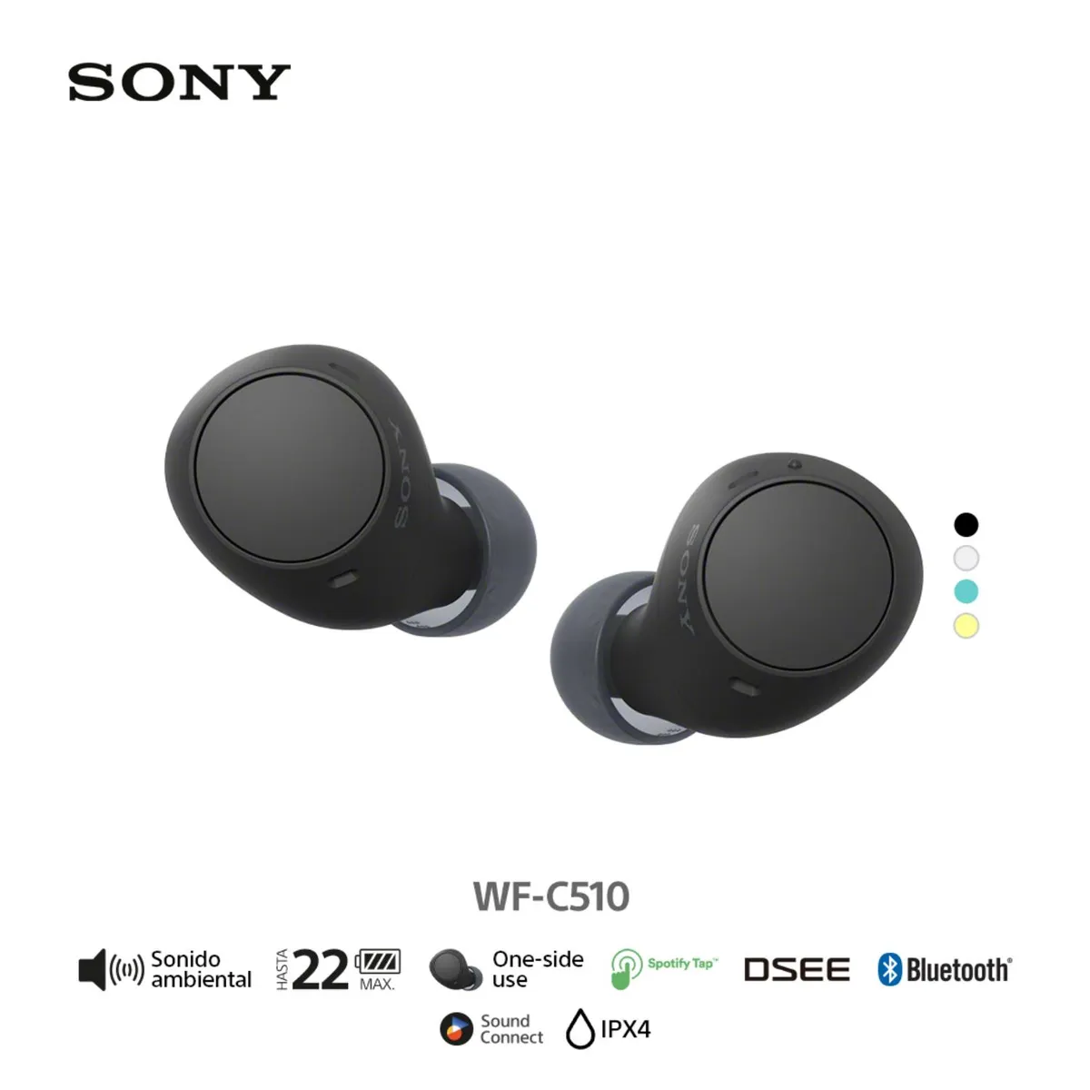SONY - Sony Audífonos Bluetooth WF-C510 True Wireless