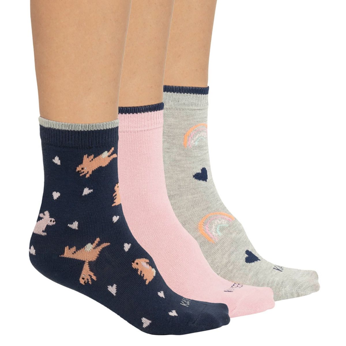 KAYSER - Medias Niña Pack X3 Algodón Kayser