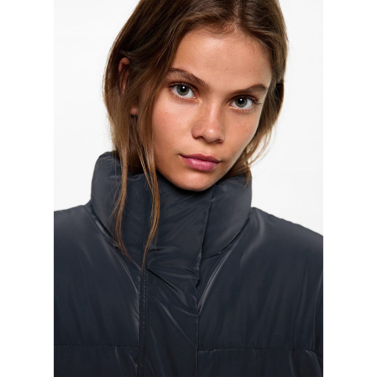 MANGO TEEN - Casaca Acolchada Mujer Mango