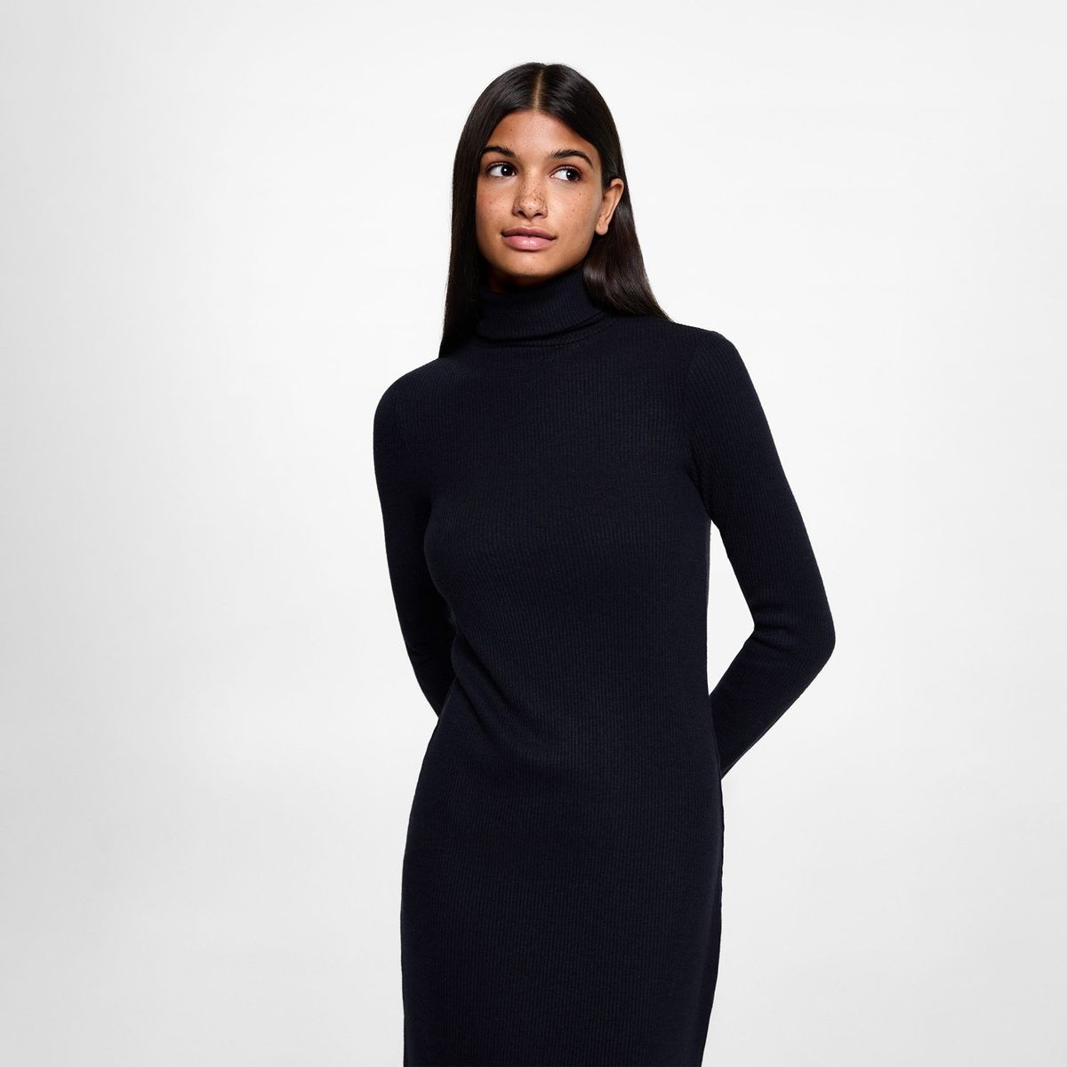 MANGO TEEN - Vestido Largo Casual Mujer Mango