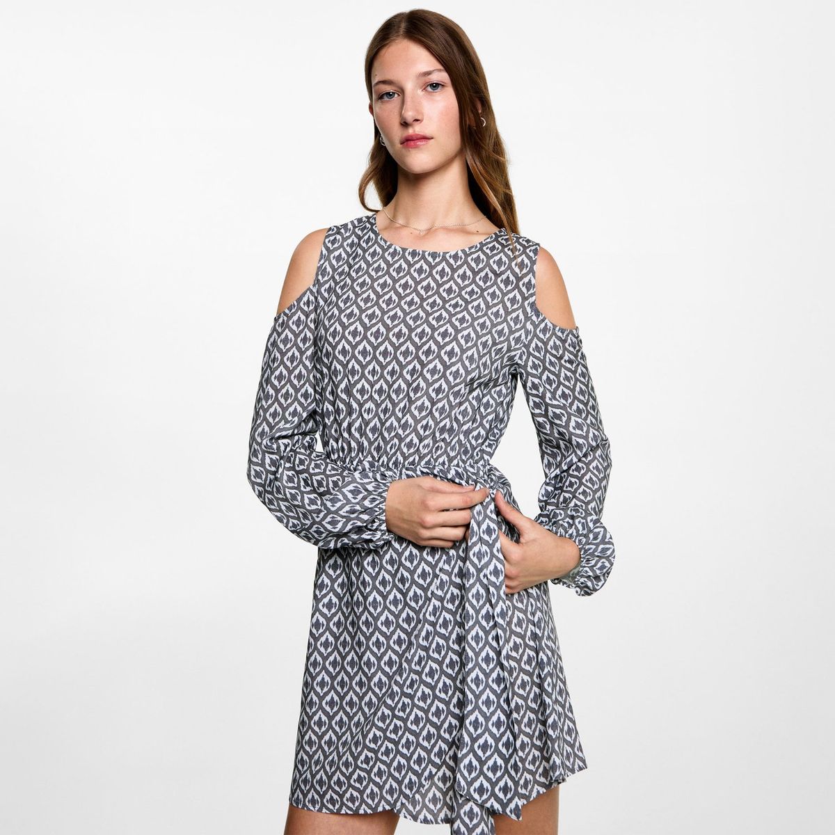 MANGO TEEN - Vestido Corto Casual Mujer Mango