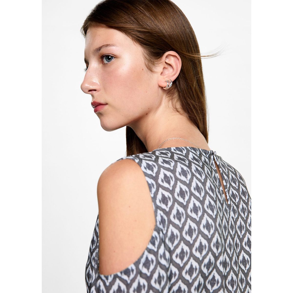 MANGO TEEN - Vestido Corto Casual Mujer Mango