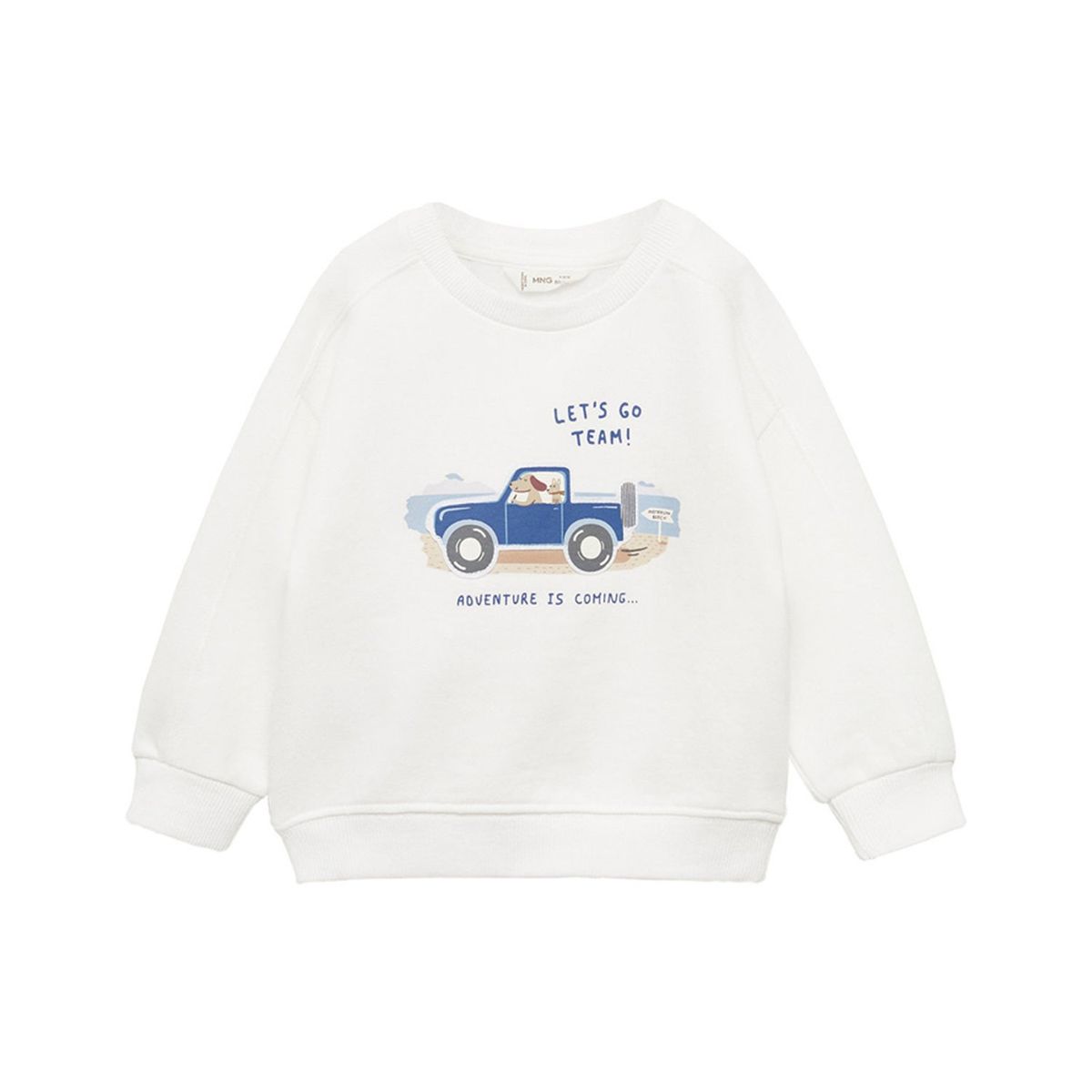 MANGO KIDS - Polera Bebé Niño Algodón Mango Kids