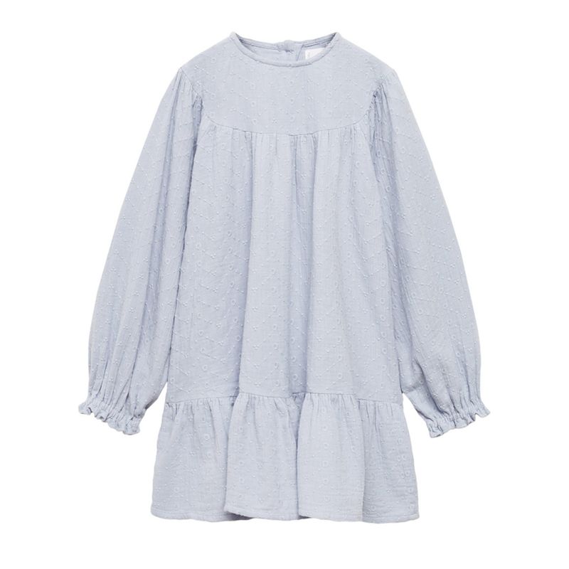 MANGO KIDS - Vestido Niña Algodón Mango Kids