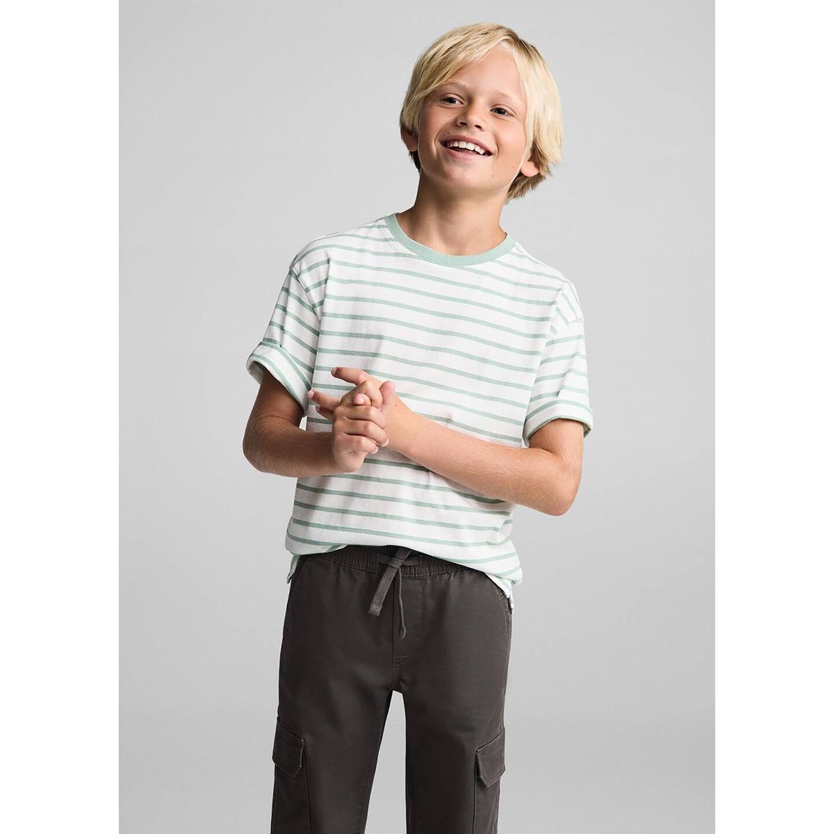 MANGO KIDS - Pantalón Niño Algodón Mango Kids