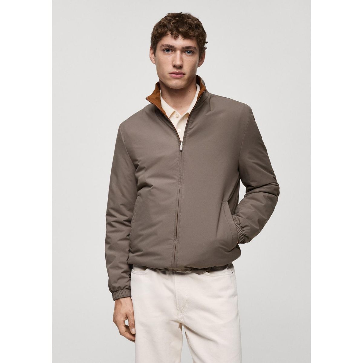 MANGO - Casaca Casual Hombre Mango