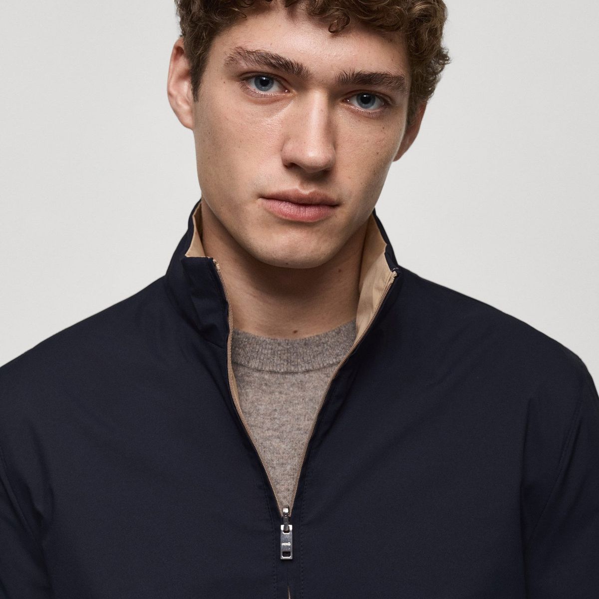 MANGO - Casaca Casual Hombre Mango