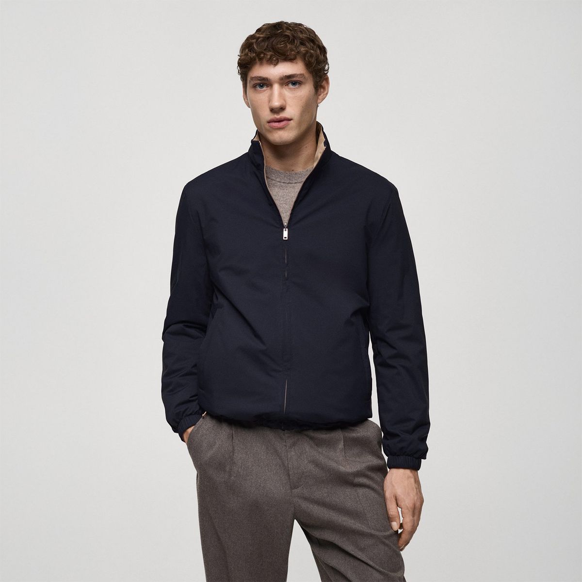 MANGO - Casaca Casual Hombre Mango