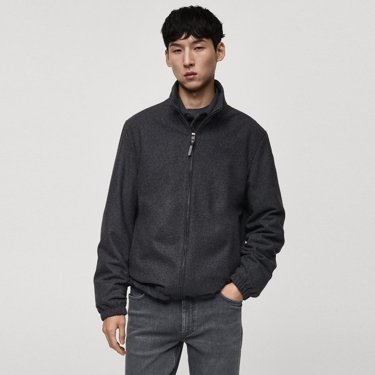 MANGO - Casaca Casual Hombre Mango