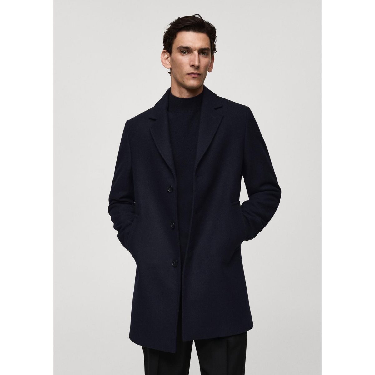 MANGO - Abrigo Hombre Mango 