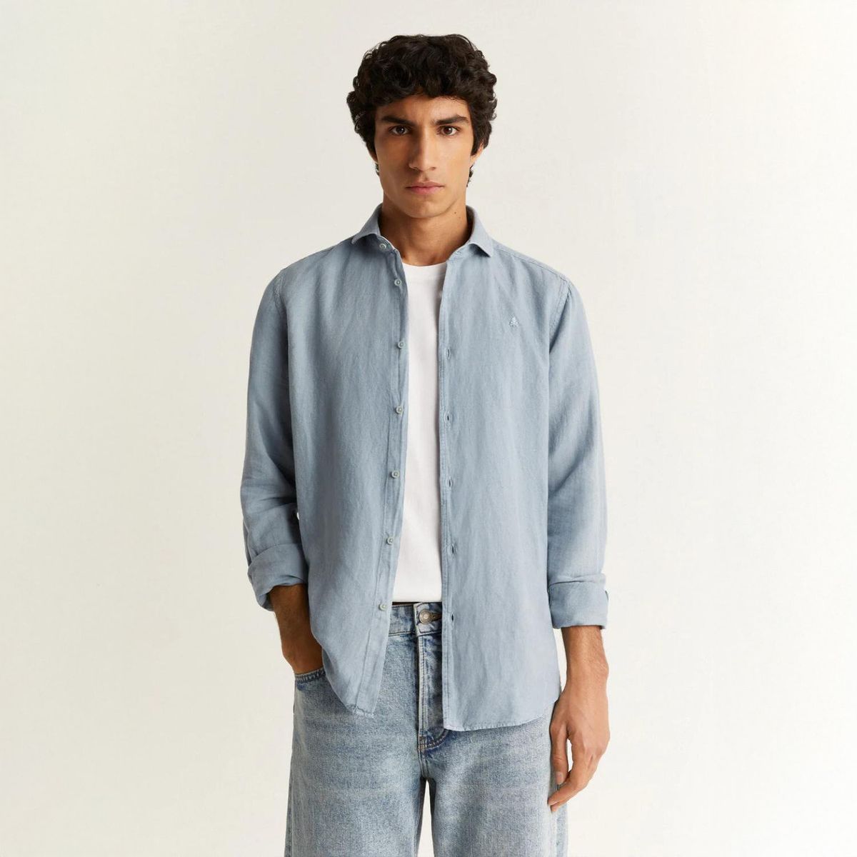 SCALPERS - Camisa Manga Larga Algodón Hombre Scalpers