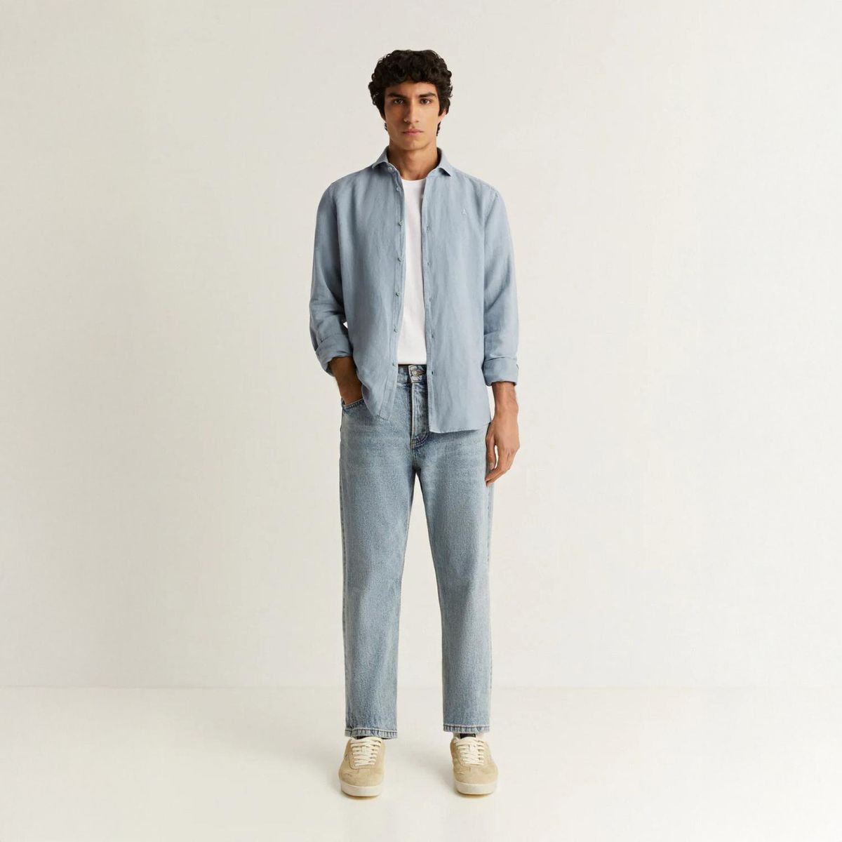 SCALPERS - Camisa Manga Larga Algodón Hombre Scalpers