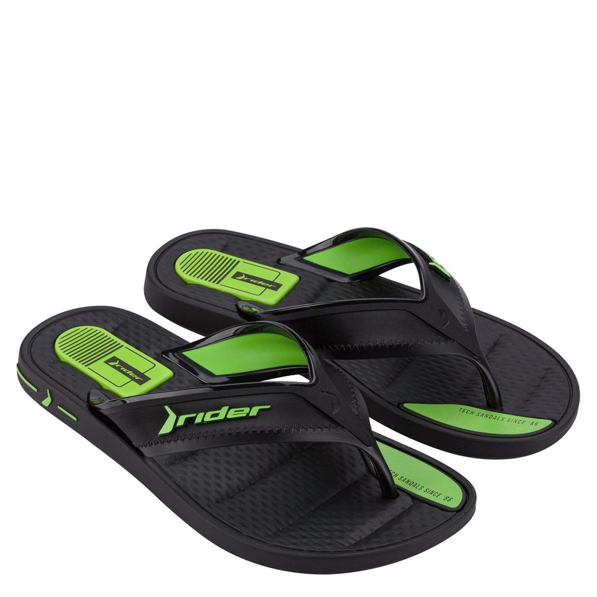 RIDER - Sandalias Hombre Rider Negro