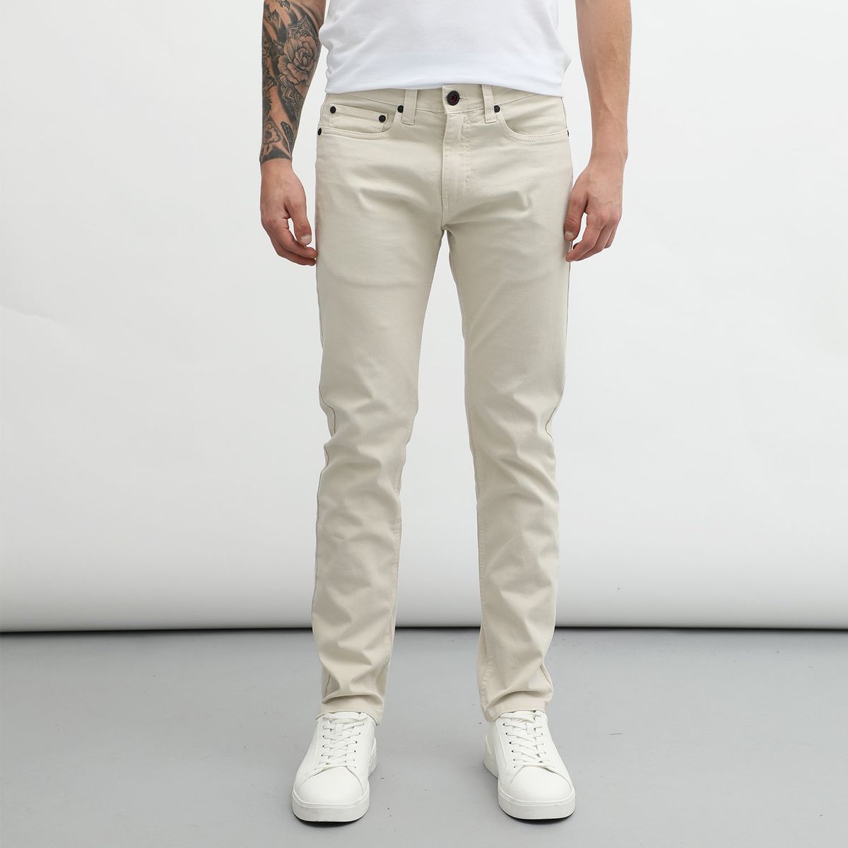 HUNTINGTON - Pantalón Slim Algodón Hombre Huntington
