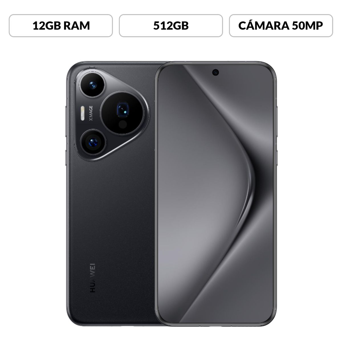 HUAWEI - Celular Huawei Pura 70pro 12+512 Black