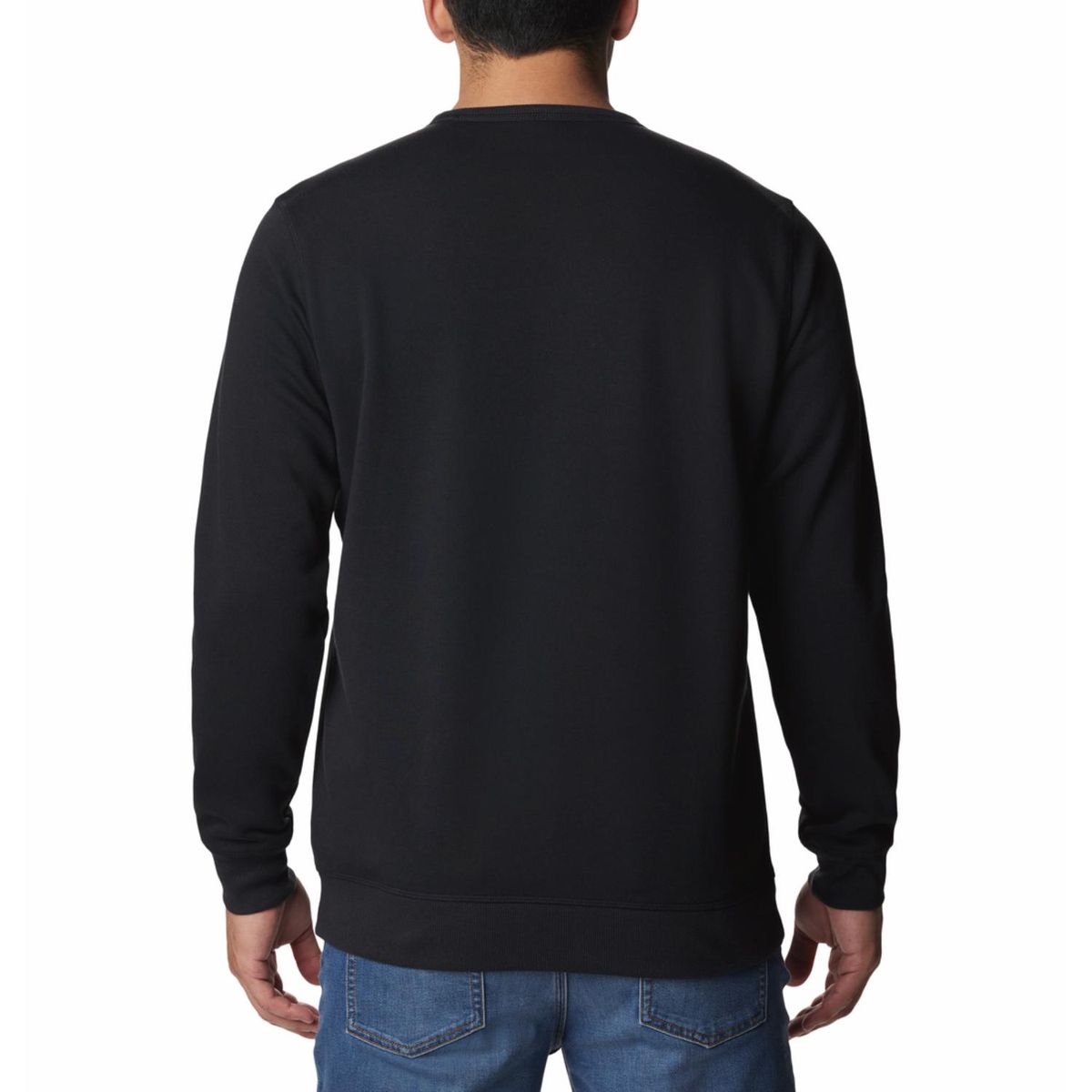 COLUMBIA - Poleron M Columbia Logo Crew Negro Columbia