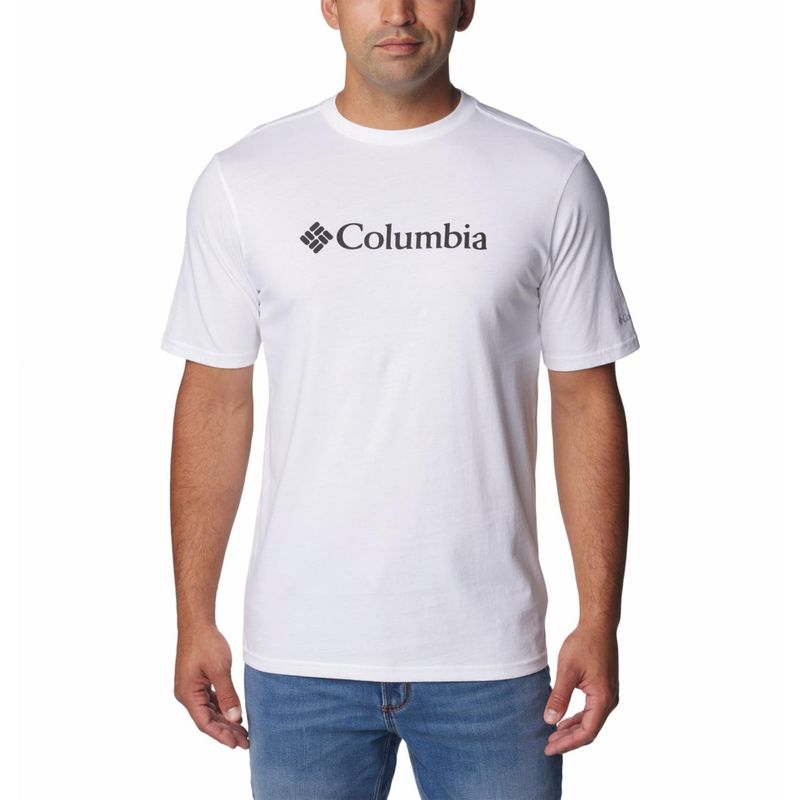 COLUMBIA - Polo M/c Csc Basic Logo Tee Blan
