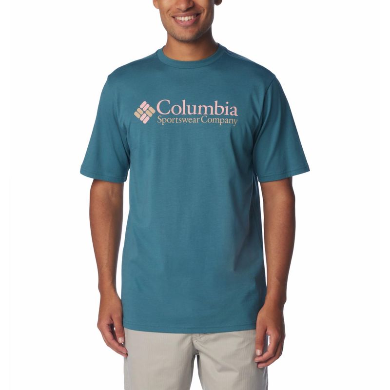 COLUMBIA - Polo M/c Csc Basic Logo Tee Clou