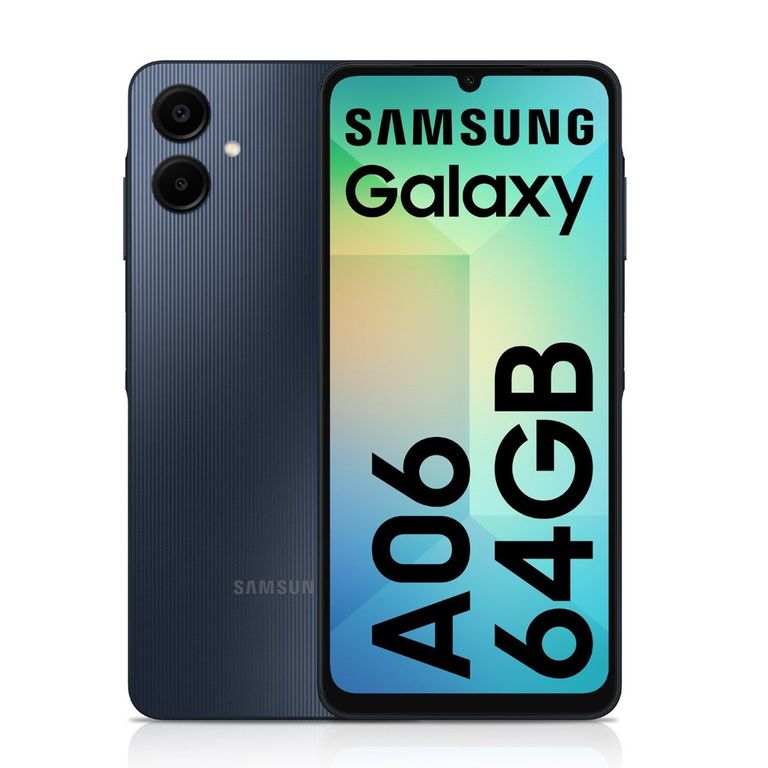 Smartphone Samsung Galaxy A06 Negro 6.7" 64Gb 4G