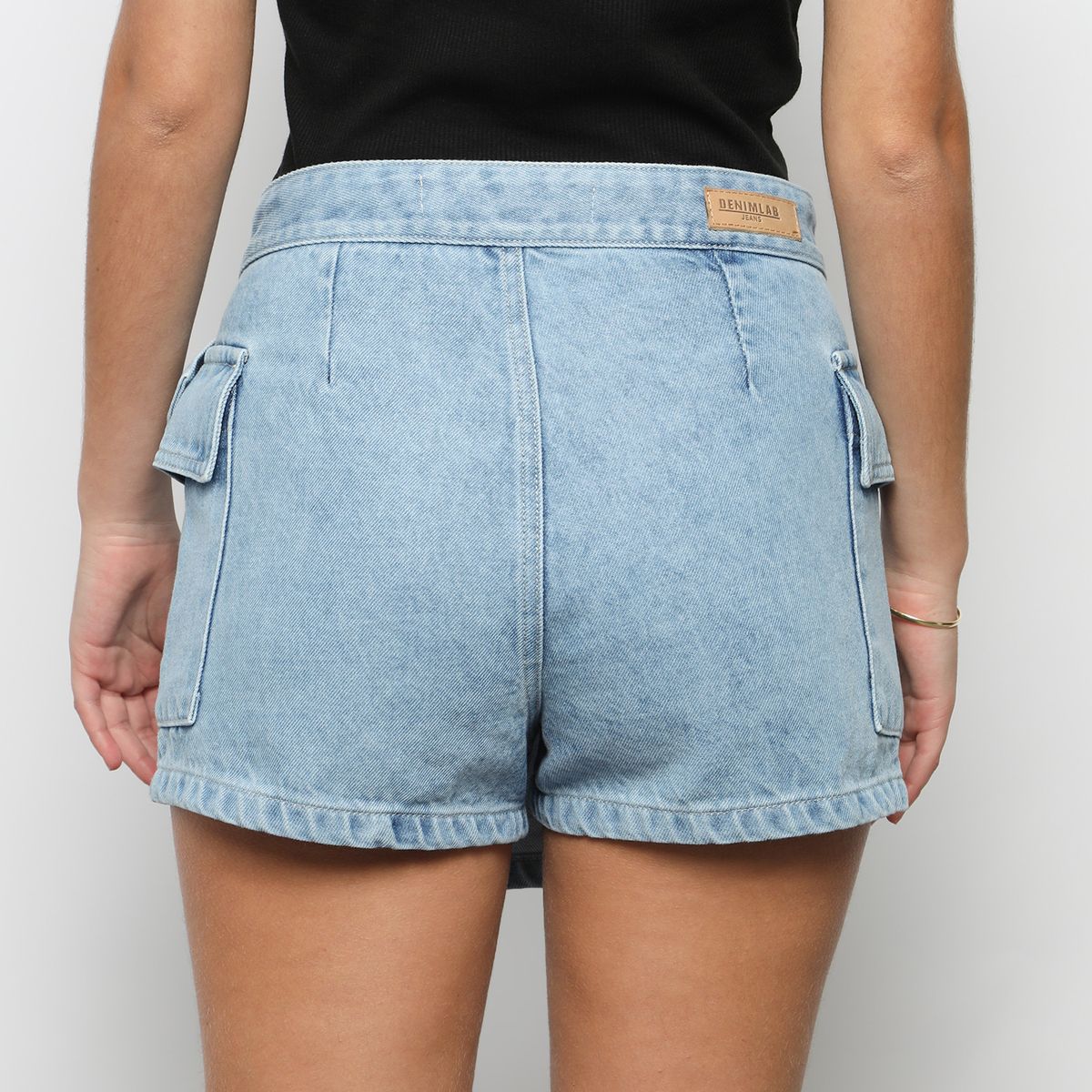 DENIMLAB - Short 100% Algodón Mujer Denimlab