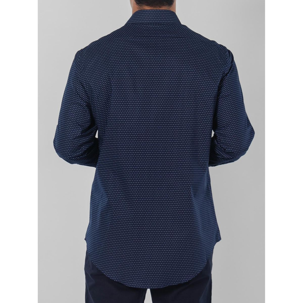 CALVIN KLEIN - Camisa Manga Larga 100% Algodón Hombre 