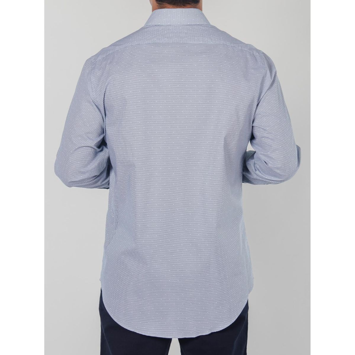 CALVIN KLEIN - Camisa Manga Larga 100% Algodón Hombre 